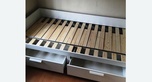 Сборка кровати ИКЕА. Лефортово 