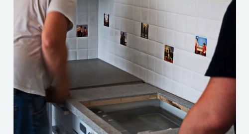 Сборка кухни. Лефортово 